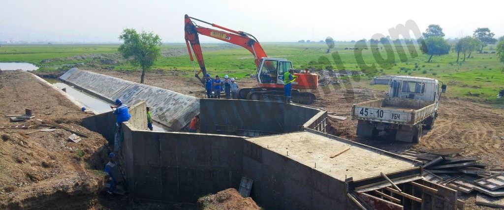 Rehabilitation of WWTP drainage canal (closed)